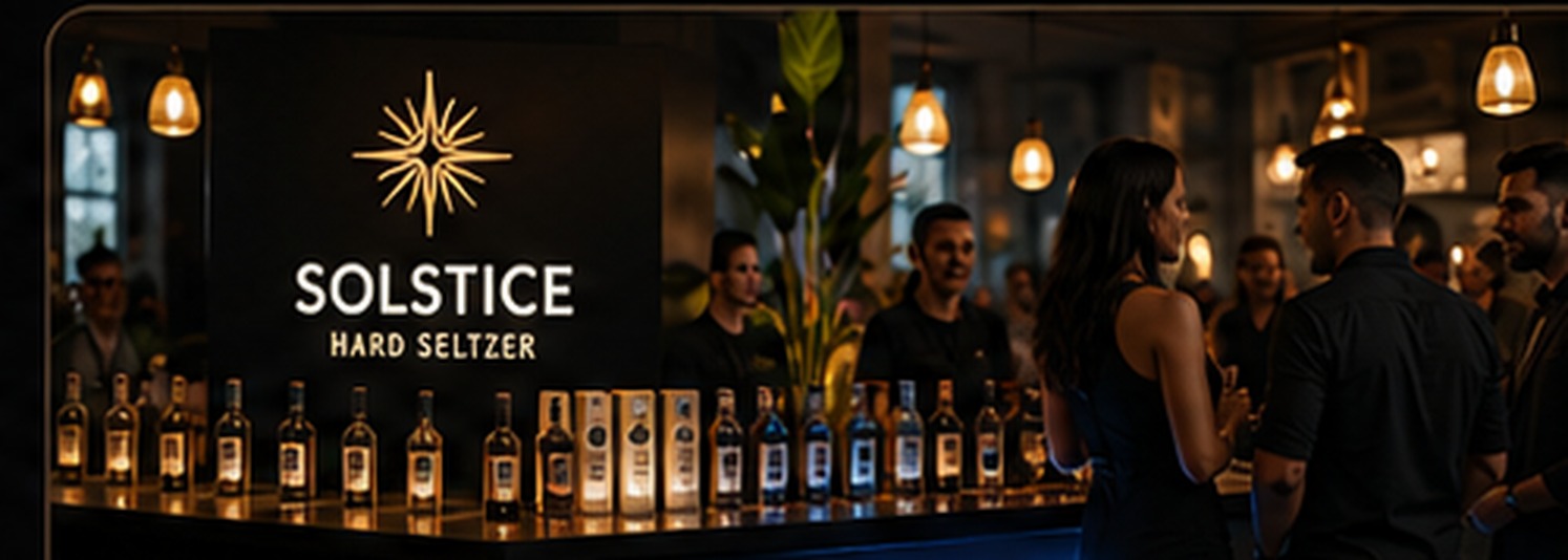 Guests enjoying a sponsored venue activation