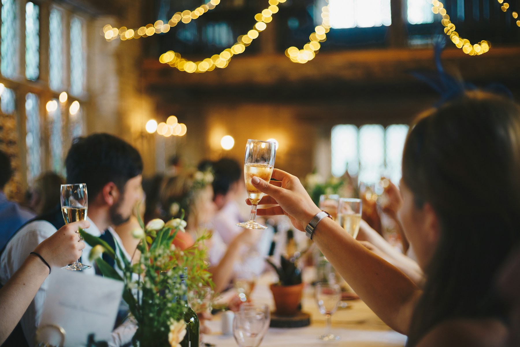 Guests using a Capture Culture photo experience inside a venue